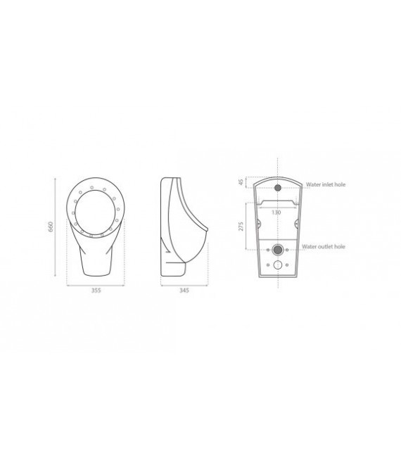 BATHCO 4540 LAZIO Urinario