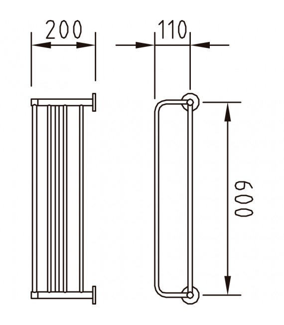 CLEVER 98654 Accesorio Portatoallas Urban