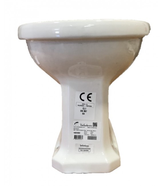 VALADARES 16024002 NEOCLASSICA Taza Vertical Inodoro Tanque Bajo