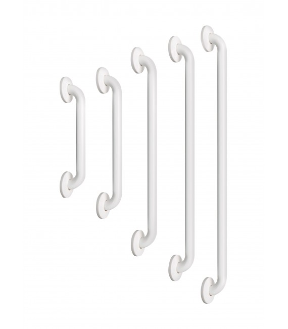 BARRA Ayuda Recta INOX Blanco