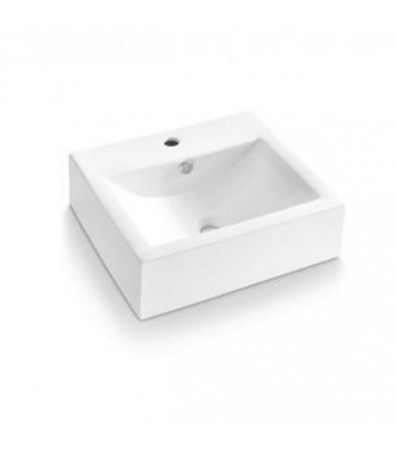 BATHCO 0010A BOLONIA-A Lavabo Encimera Blanco