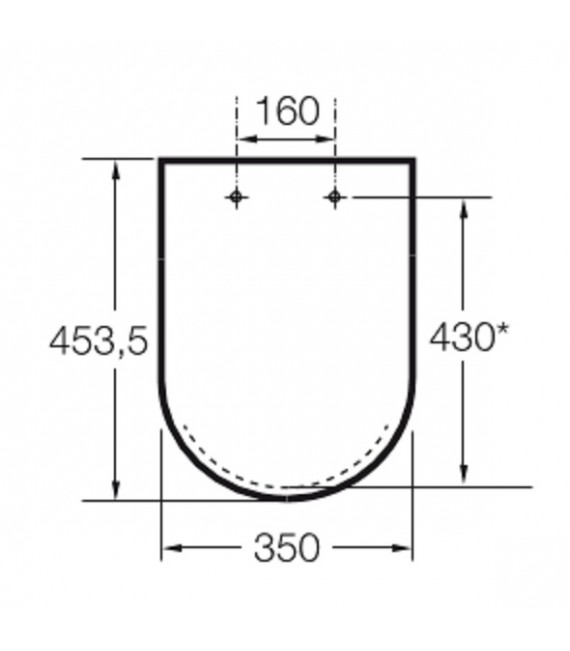 ROCA A801472004 THE GAP Asiento Caída Amortiguada