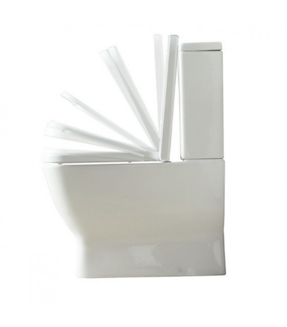 GALA G5164101 EMMA SQUARE Asiento Inodoro Amortiguado