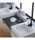 BATHCO 6012 CALABRIA Lavabo Doble con Balda