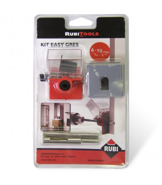 RUBI 04909 Kit Brocas Easygres Ø6,5 Y 10 Mm.