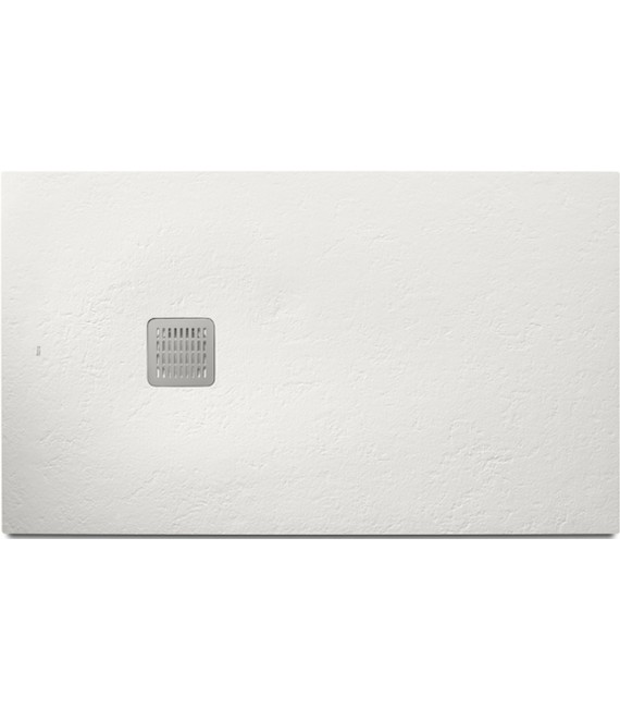 ROCA TERRAN Plato Ducha Stonex Blanco