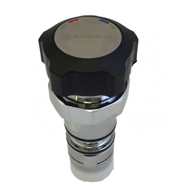 PRESTO 1020 Cabeza Alpa 80 Encastrar Negro