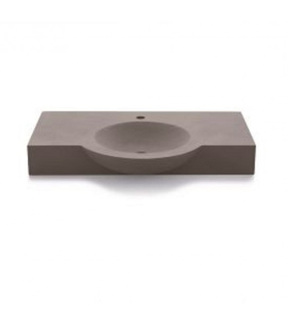BATHCO 08032 CAMARGO Lavabo CEMENTO Rectangular