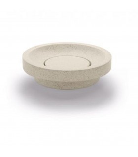 BATHCO 08033 SUANCES Lavabo TERRAZO Circular Beige
