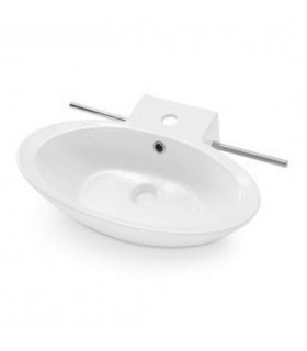 BATHCO 4010 TT2 Lavabo oval Con Toallero