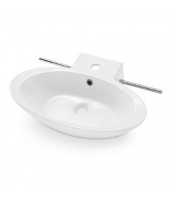 BATHCO 4010 TT2 Lavabo oval Con Toallero