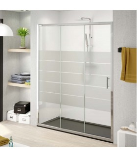 BECRISA MERCURY II Frontal Ducha 1 Fijo+2 Correderas