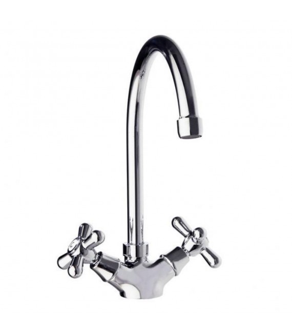 RAMON SOLER 3110C GAUDI Grifo Bimando Lavabo