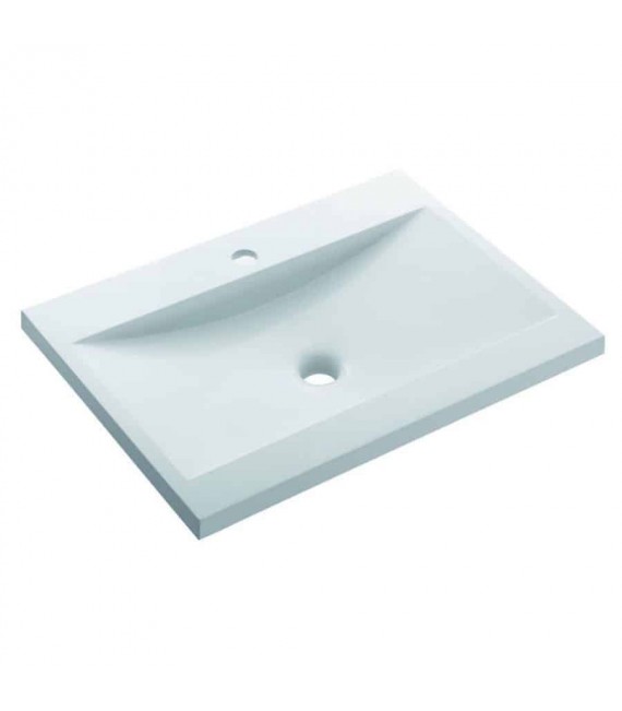 BATHCO 0506 MANHATTAN Lavabo Resina 100x45 cm.