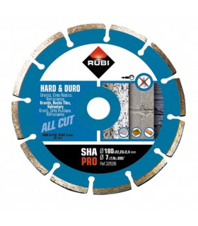 RUBI 32926 SHA-180 SUPERPRO Disco Diamante Segmentado Material Duro