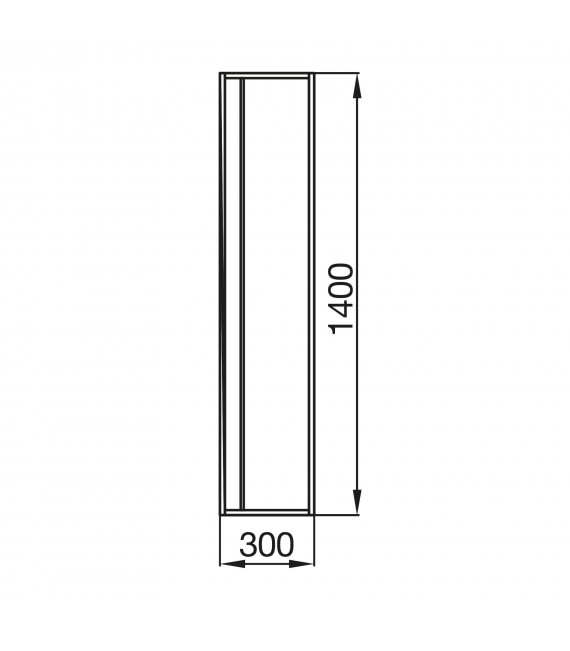 SALGAR 84960 ATTILA Columna Suspendida Blanca