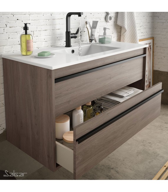 SALGAR ATTILA Conjunto Mueble Completo Roble Eternity