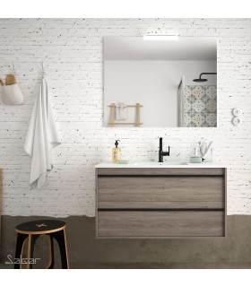 SALGAR ATTILA Conjunto Mueble Completo Roble Eternity