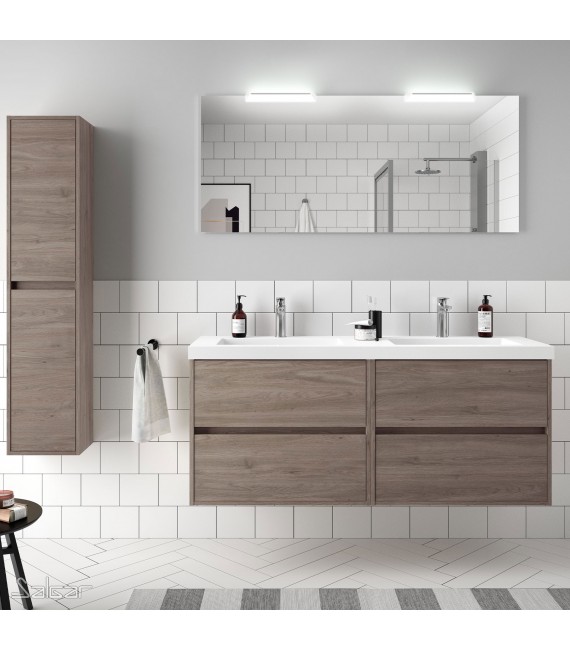 SALGAR NOJA 85094 Conjunto Mueble 140 Roble Eternity