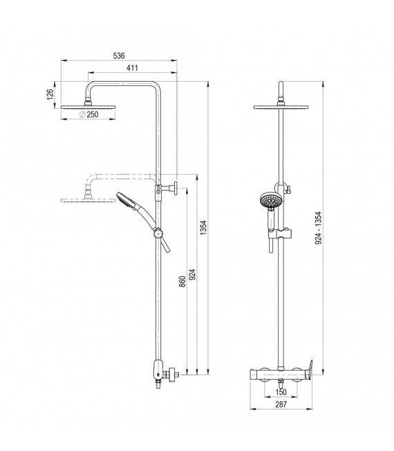 GALINDO 49550300 KILY Grifo Mezclador