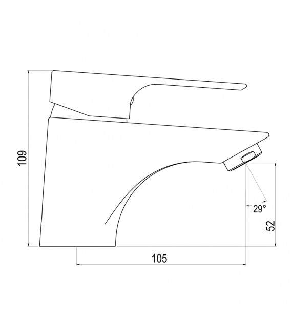GALINDO 7155000 INGO PLUS Grifo Lavabo