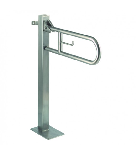 MEDICLINICS BGC710CS BARRA Ayuda Abatible Suelo Inox Satinado