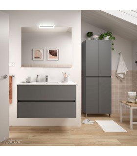 SALGAR NOJA Conjunto De Mueble Gris Mate