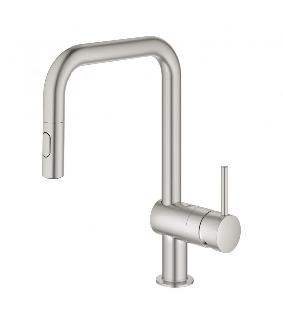 GROHE 32 322 DC2 MINTA Grifo Fregadero Extraible Cromo Mate