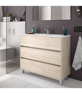 SALGAR ARENYS Mueble+Lavabo Roble Caledonia