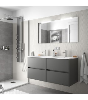 SALGAR 85087 NOJA Conjunto Mueble 120 Gris Mate