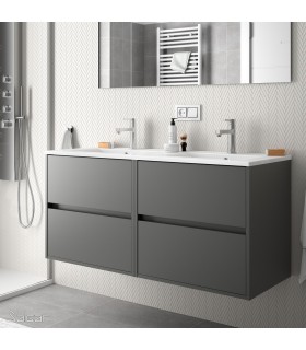 SALGAR 85091 NOJA Mueble+Lavabo 120 Gris Mate