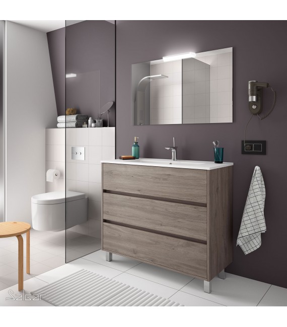 SALGAR ARENYS Conjunto Mueble Roble Eternity