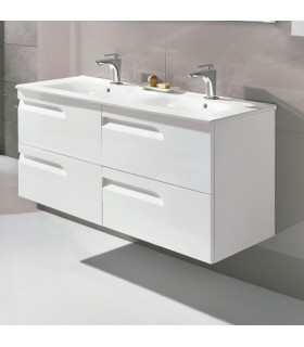 ROYO C0072610 VITALE 120 Mueble+Lavabo Blanco Brillo