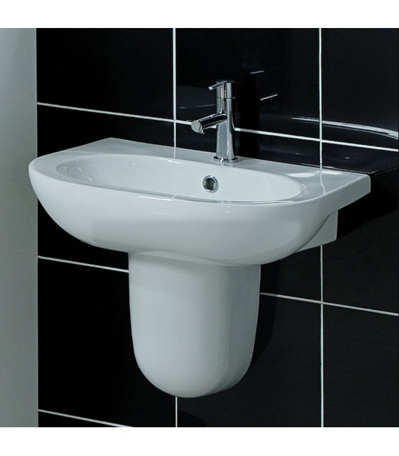 VALADARES 37331002 OPUS Lavabo 60 cm Con Semi-Pedestal