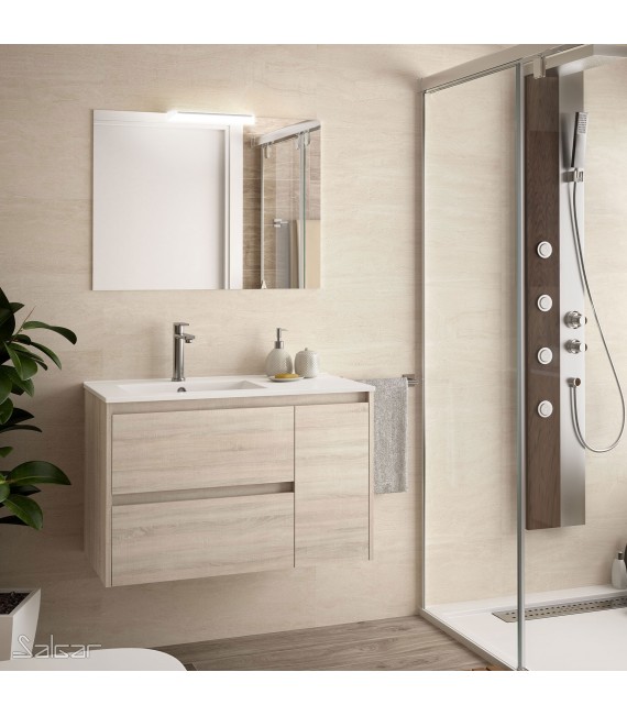 SALGAR 85052 NOJA 855 Conjunto Mueble Roble Caledonia