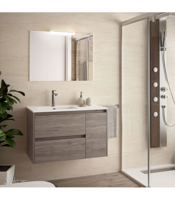 SALGAR 85051 NOJA 855 Conjunto Mueble Roble Eternity