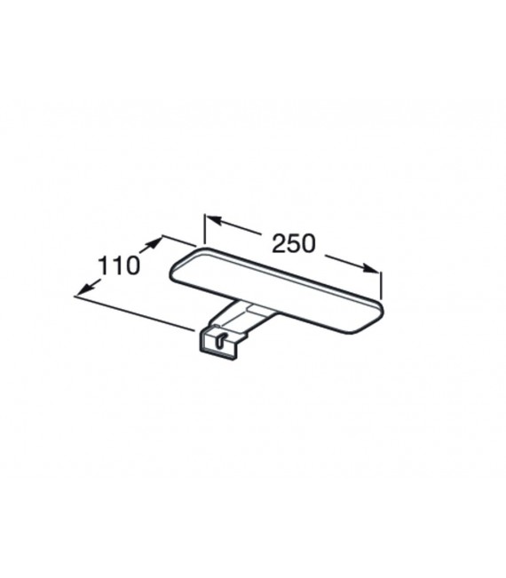 ROCA A813082000 VICTORIA Aplique Para Espejo