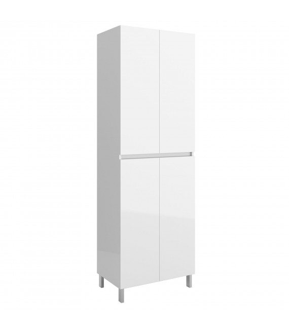 SALGAR 23824 INFINITY Armario Pie 4P Blanco Brillo