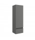 SALGAR 85184 INFINITY Armario Colgar 1P+1C Gris Mate