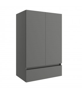 SALGAR 85189 INFINITY Armario Colgar 2P+1C Gris Mate