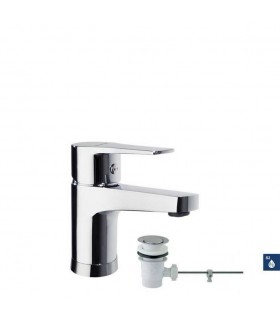 RAMON SOLER 1801 VA TITANIUM Grifo Lavabo Con Desagüe