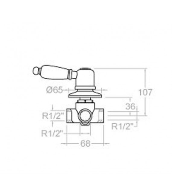 RAMON SOLER 3037 GAUDI Inversor 3 Vias