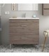 SALGAR ALMAGRO Mueble+Lavabo Roble Eternity Fondo Reducido