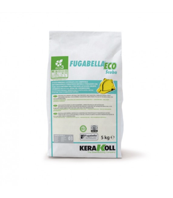 KERAKOLL 10123 FUGABELLA ECO SKUBA Blanca 5 Kg