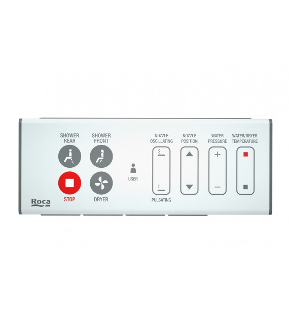 ROCA A804007001 MULTICLEAN PREMIUM Asiento Square para inodoro