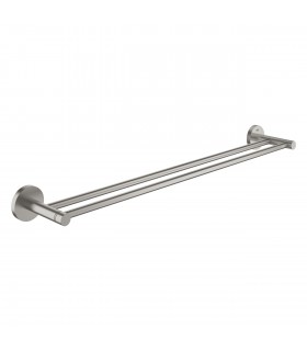 GROHE 40 802 DC1 Essentials Toallero Doble SuperSteel