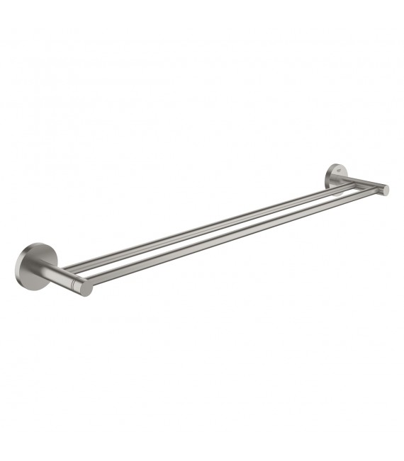 GROHE 40 802 DC1 Essentials Toallero Doble SuperSteel