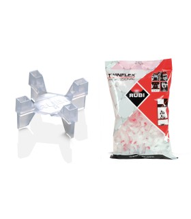 RUBI 02956 TWINFLEX® Crucetas Juntas 2-5 Mm. (Bolsa 100 U.)