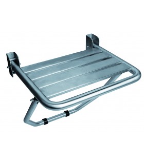MEDICLINICS AM0251CS Asiento abatible con pie Acero mate
