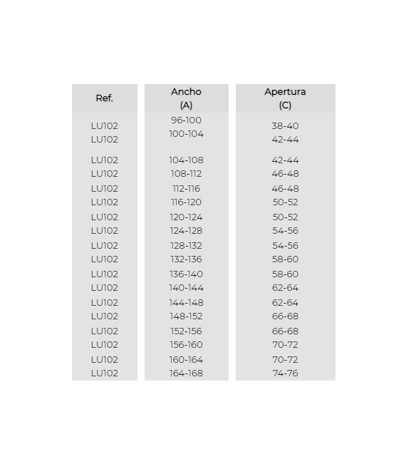 KASSANDRA LUNA Mampara Ducha Corredera Transparente